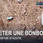 Où jeter une bonbonne de protoxyde d'azote